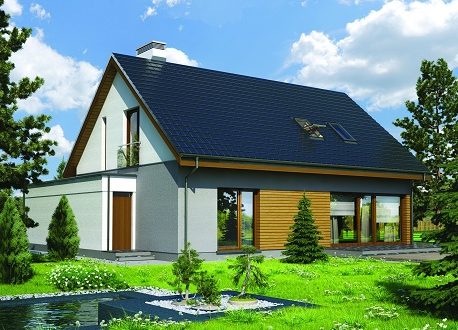 Projekt domu szkieletowego szybkiego w budowie